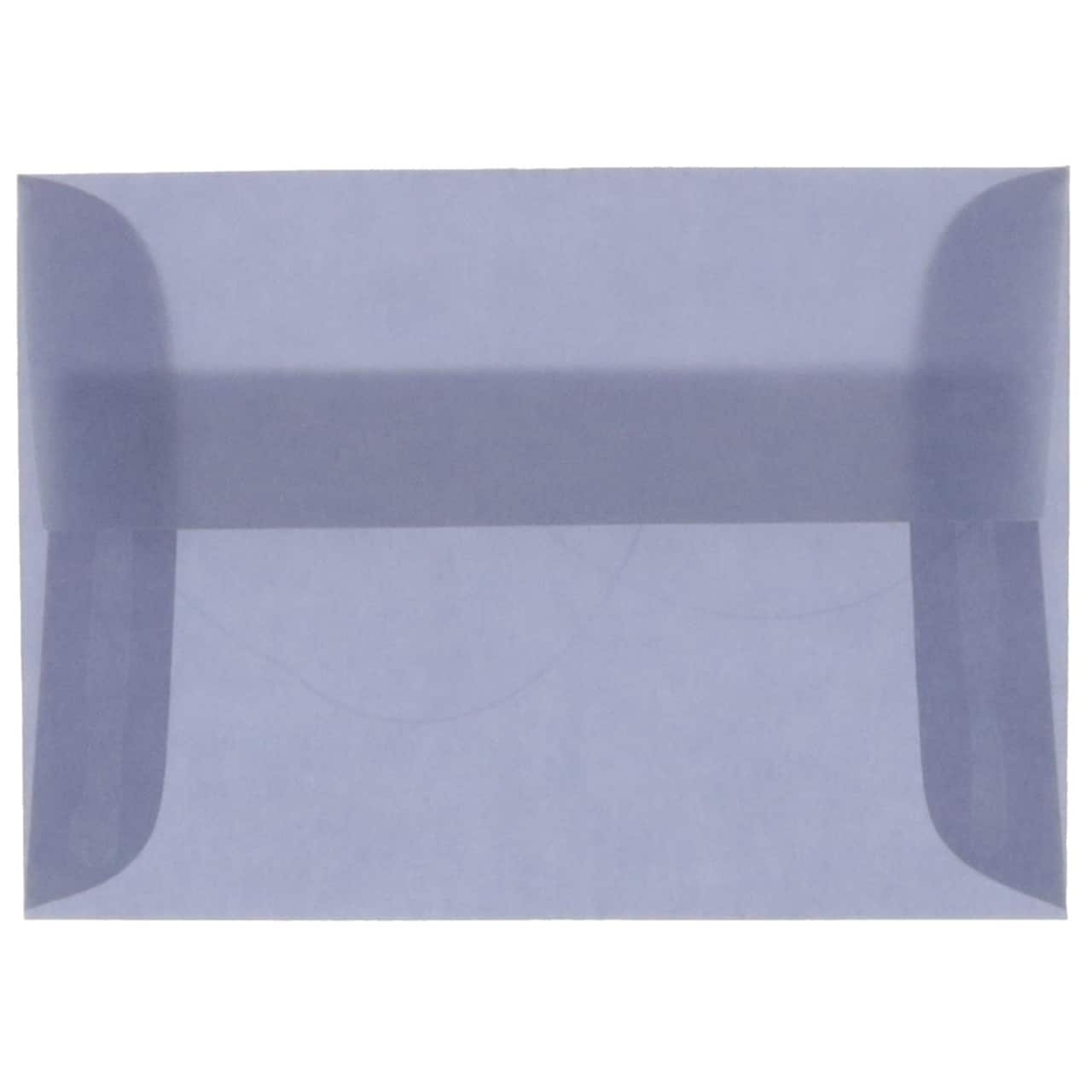 JAM Paper A10 Translucent Vellum Invitation Envelopes, 50ct.